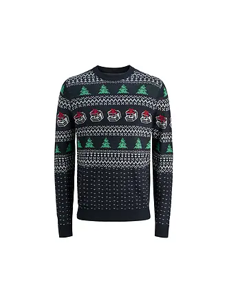 JACK & JONES | Jungen Pullover JJXMAS | dunkelblau